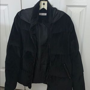 Black feather jacket (very warm!)